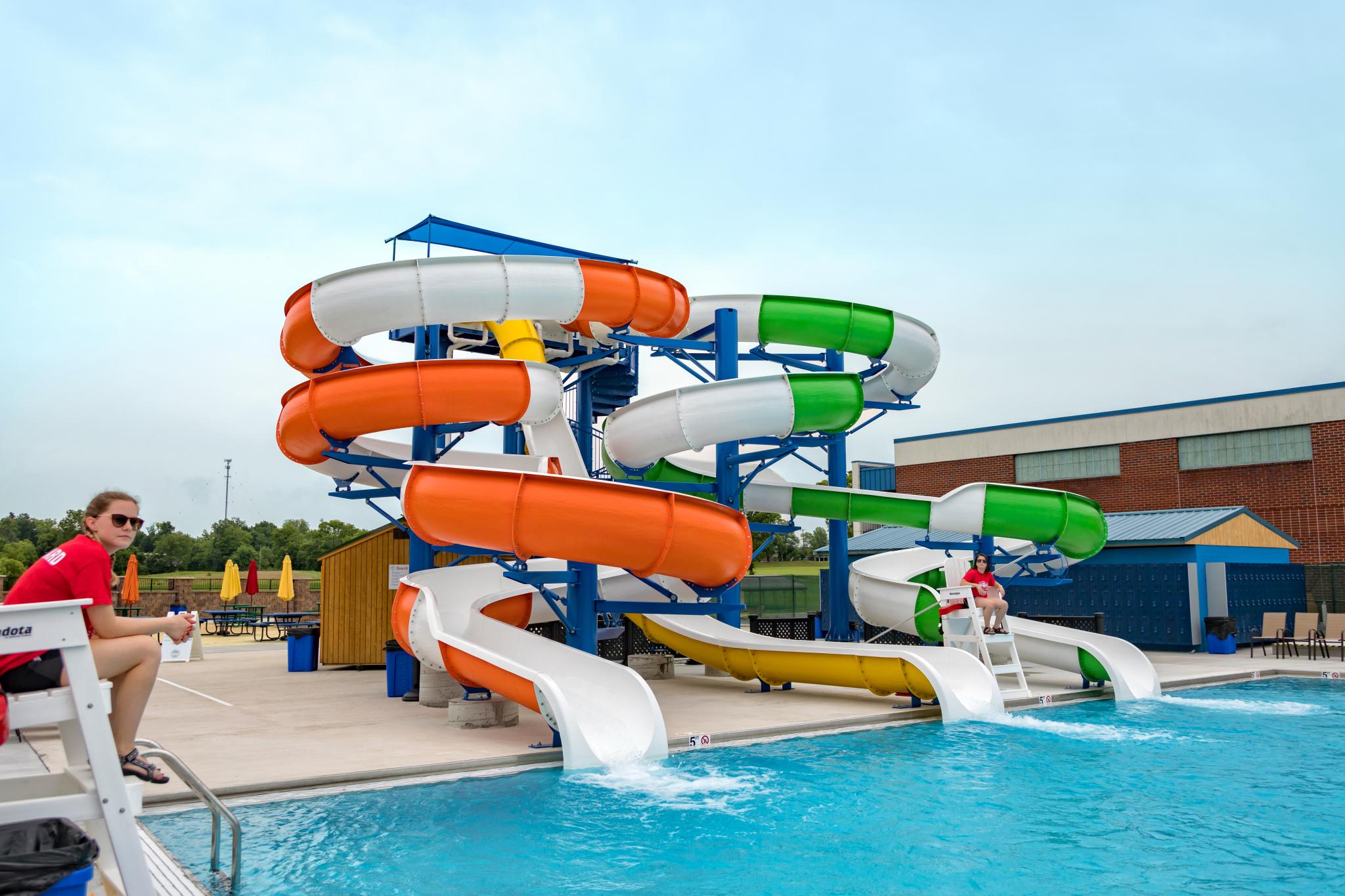 VORTEX Toboggans Aquatiques Glissades d'eau Toboggans Piscine